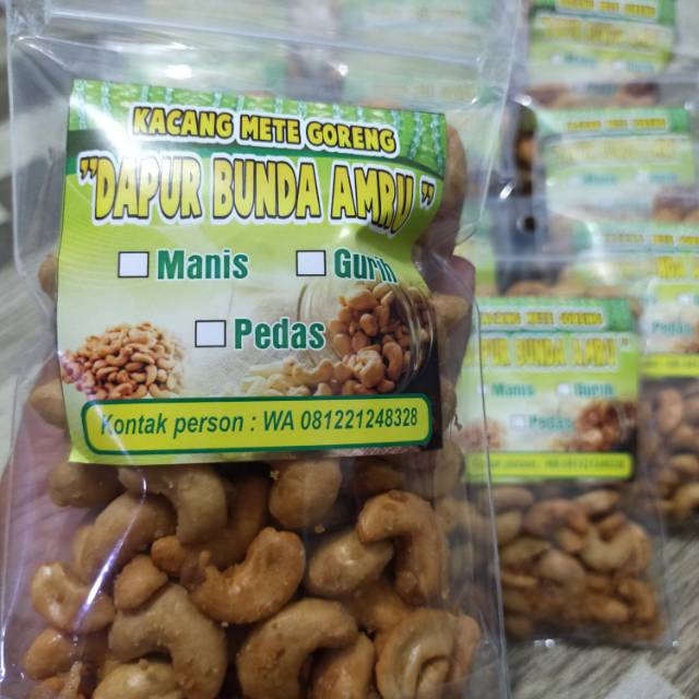 

KACANG mete goreng dan kacang mete super mentah