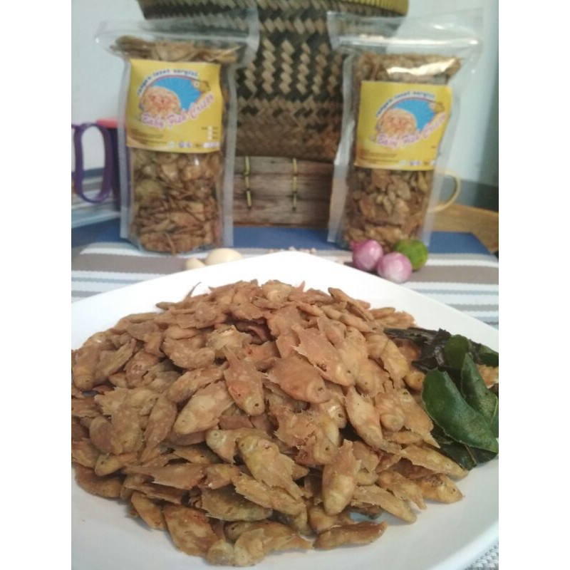 

Baby Fish Crispy 95gr Rasa ORIGINAL & PEDAS ~ Menu Praktis