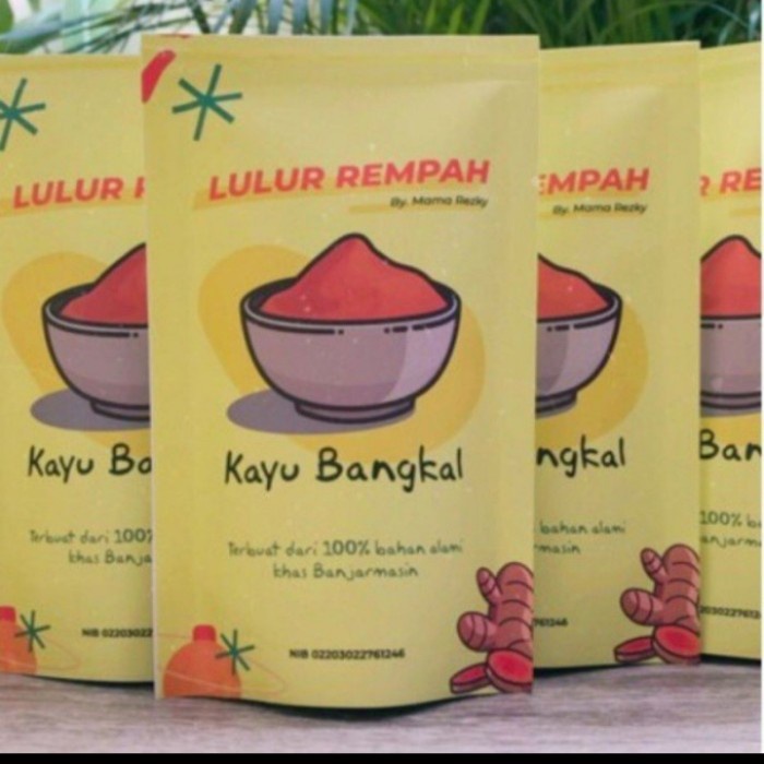 -G360- 10 PCS MASKER LULUR KAYU BANGKAL 10 gr 10 gram Original Asli 100% Kayu Bangkal Kalimantan / V