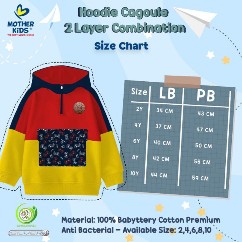 hoodie cogoule motherkids