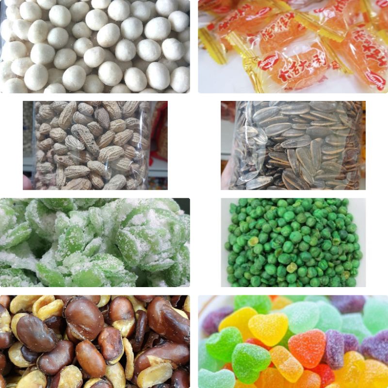 

1kg Cemilan Makanan Ringan Kacang Kwaci Permen dll per 1 Kg