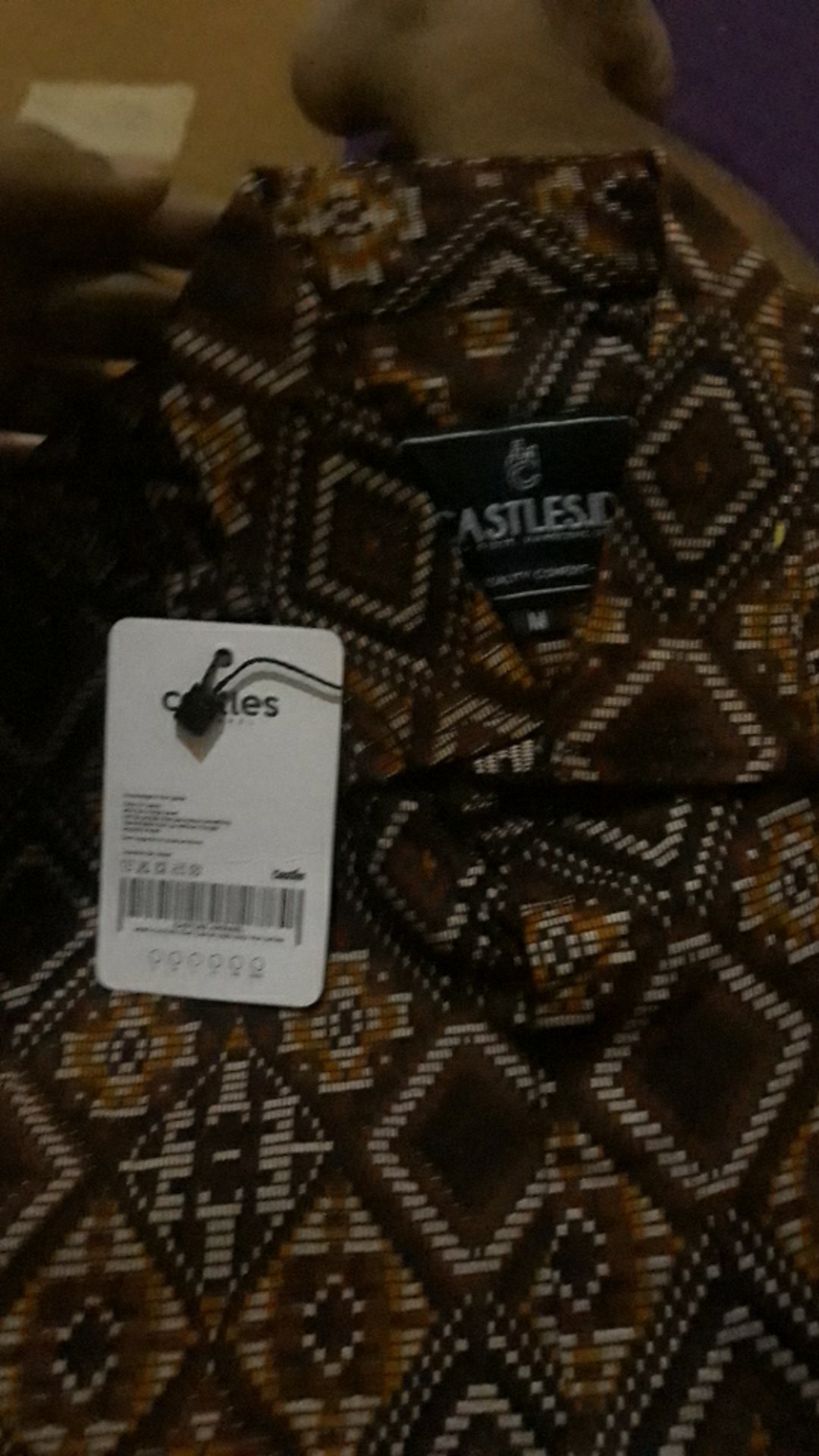 (bisa Seragaman) Biajo.shop Kemeja Batik Modern Pria Slim Fit Lengan Panjang Cotton Stretch Premium
