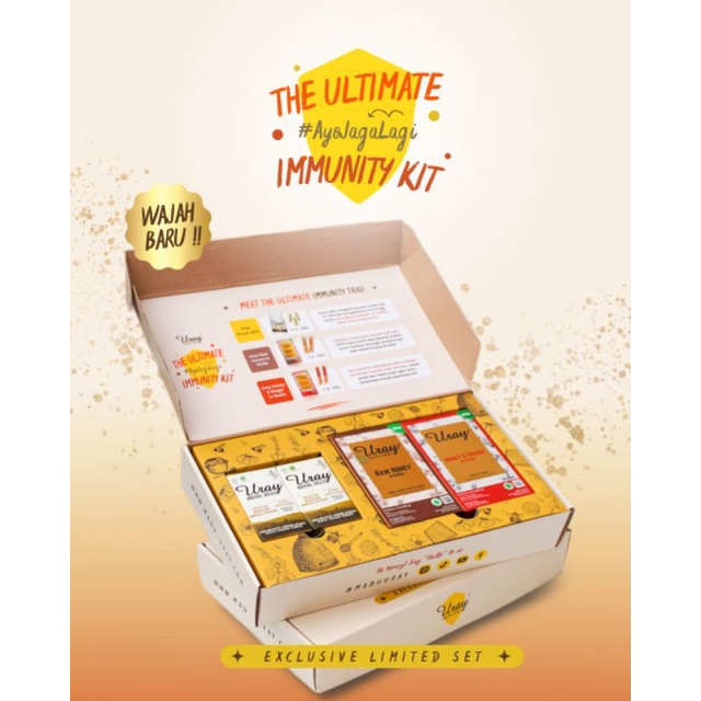 Madu Uray Natural Honey The Ultimate Immunity Kit