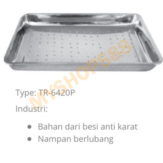 GETRA S/S PERFORATED TRAY NAMPAN BELUBANG TR6420P