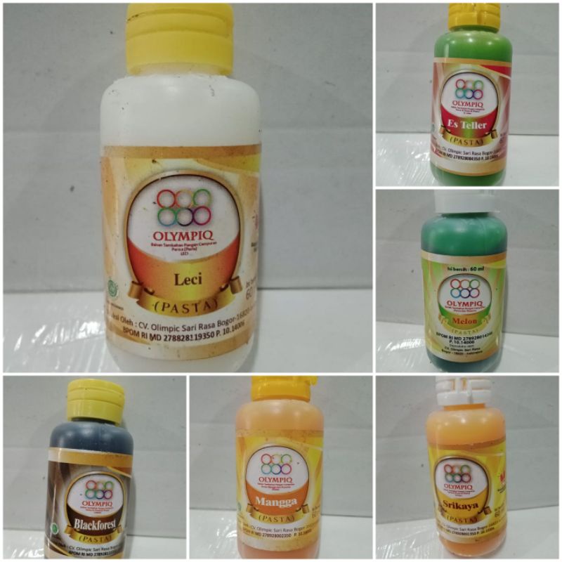 

PASTA OLYMPIC , PASTA RED BELL , KUPU KUPU 60 ML