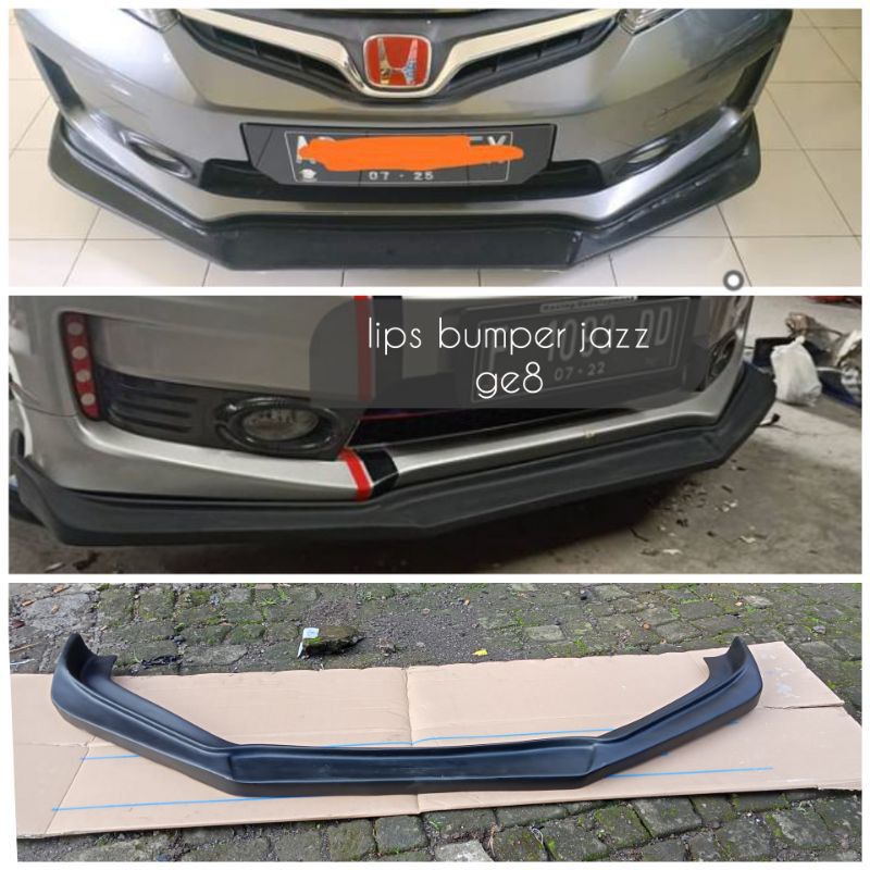 lip bumper jazz ge 8 facelift