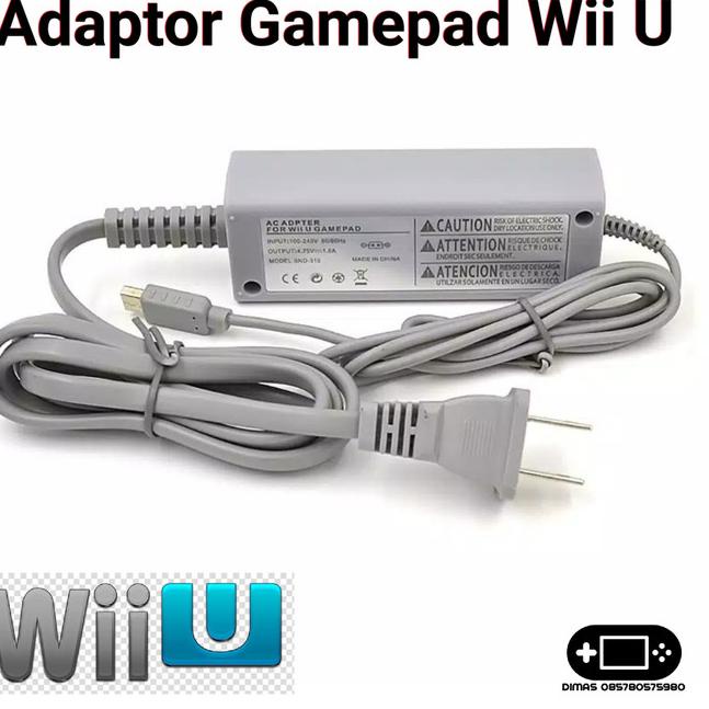 ➤ Adaptor Adapter Charger Nintendo Wii U Gamepad Game Pad ♠
