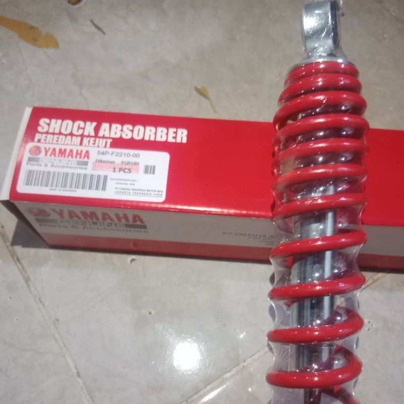 KDM_24 SHOCKBREAKER MIO J SHOCK BREAKER MIO J SHOCK BELAKANG MIO J MIO NEW FINO SOUL GT M3 WARNA MERAH-54P