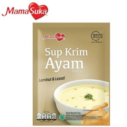 

Mamasuka Sup Krim Ayam - 55 gr