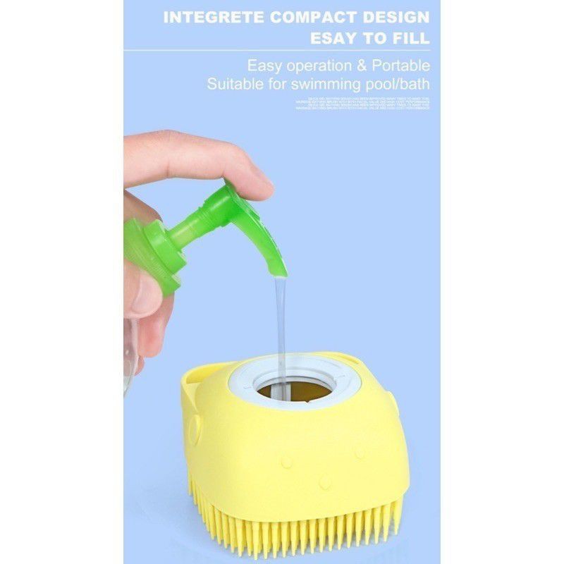 READY SIKAT MANDI SILICONE SIKAT BADAN BUBBLE BATH BRUSH SHOWER