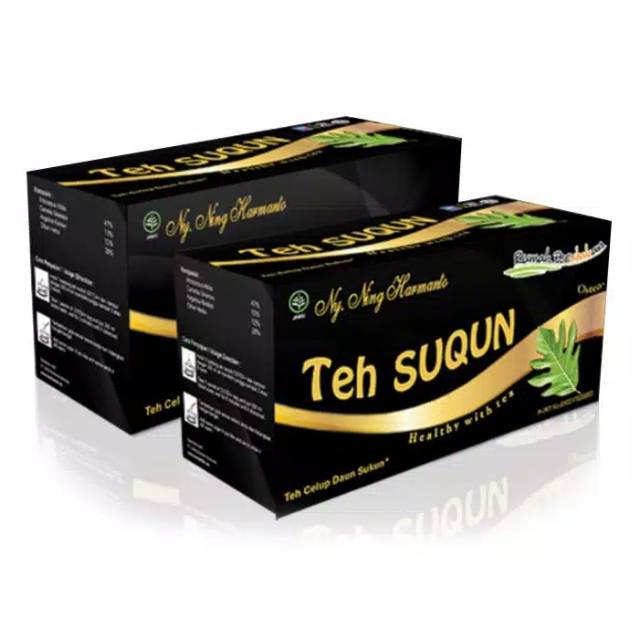 TEH SUQUN HERBAL - JAMU OBAT KESEHATAN JANTUNG GINJAL TULANG HATI ISI 25 TEA BAG