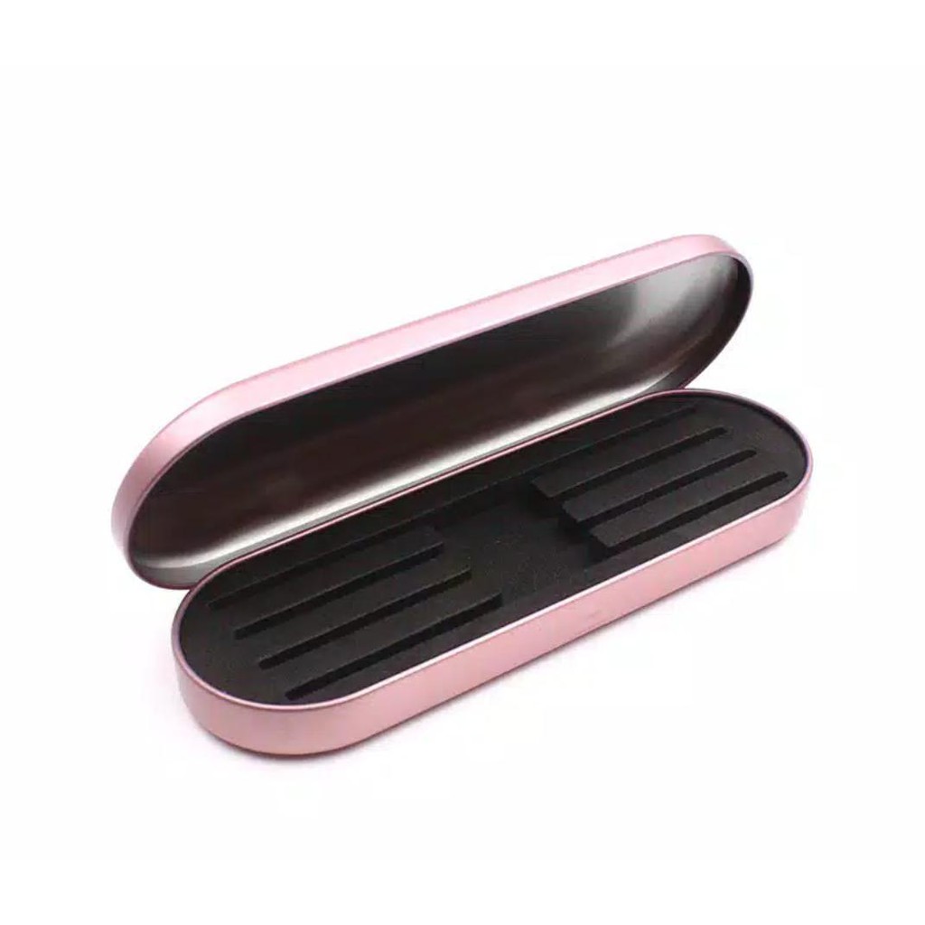 Tempat Pinset Bulumata / Case Pinset / tempat untuk menyimpan pinset eyelash extension Rose Pink