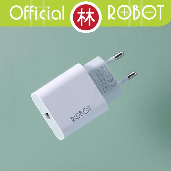 Robot RT-K8 10W 2A Small &amp; Portable Charger - 1 Kotak 10 Pcs
