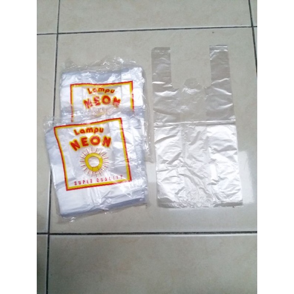 Plastik Bening Kecil / Plastik kresek putih isi 100