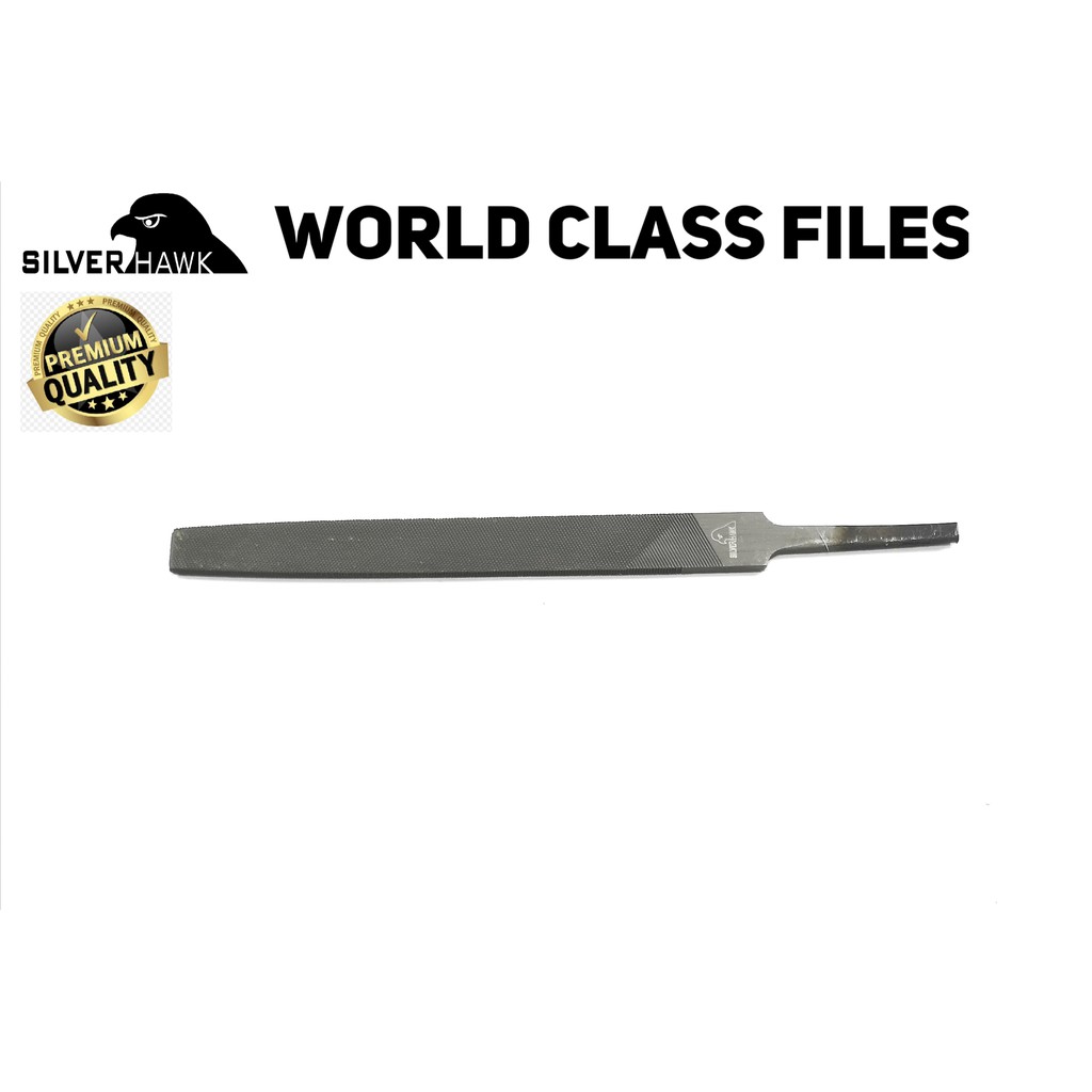 Silver Hawk Kikir Flat 6&quot; Kasar Kikir Plat 6 inchi Flat Bastard Files