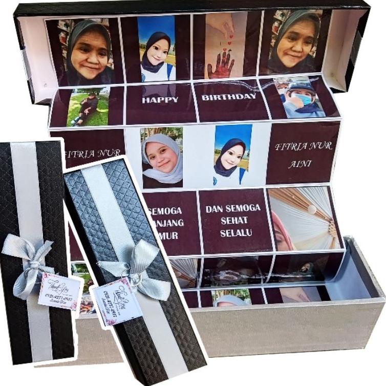Harga Murah.. Gift Foto box/Kado Memory Box/BISA COD/100% Hard box/No PO/Langsung Kirim/PACKING FULL BUBBLE WARP + KARDUS