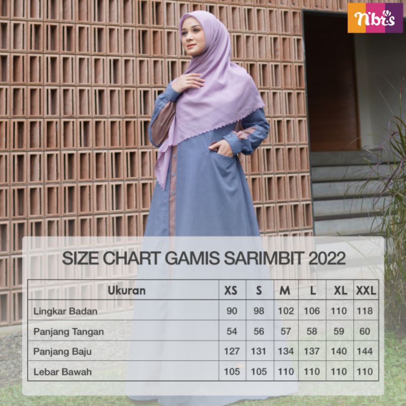 GAMIS NIBRAS TERBARU NB B31 • NIBRAS