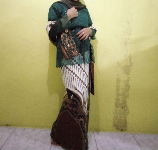 Maura Couple - Sania Ruffle Batik Couple Ori Ndoro Jowi Dnt Garansi Termurah Shopee - Mika Hijau