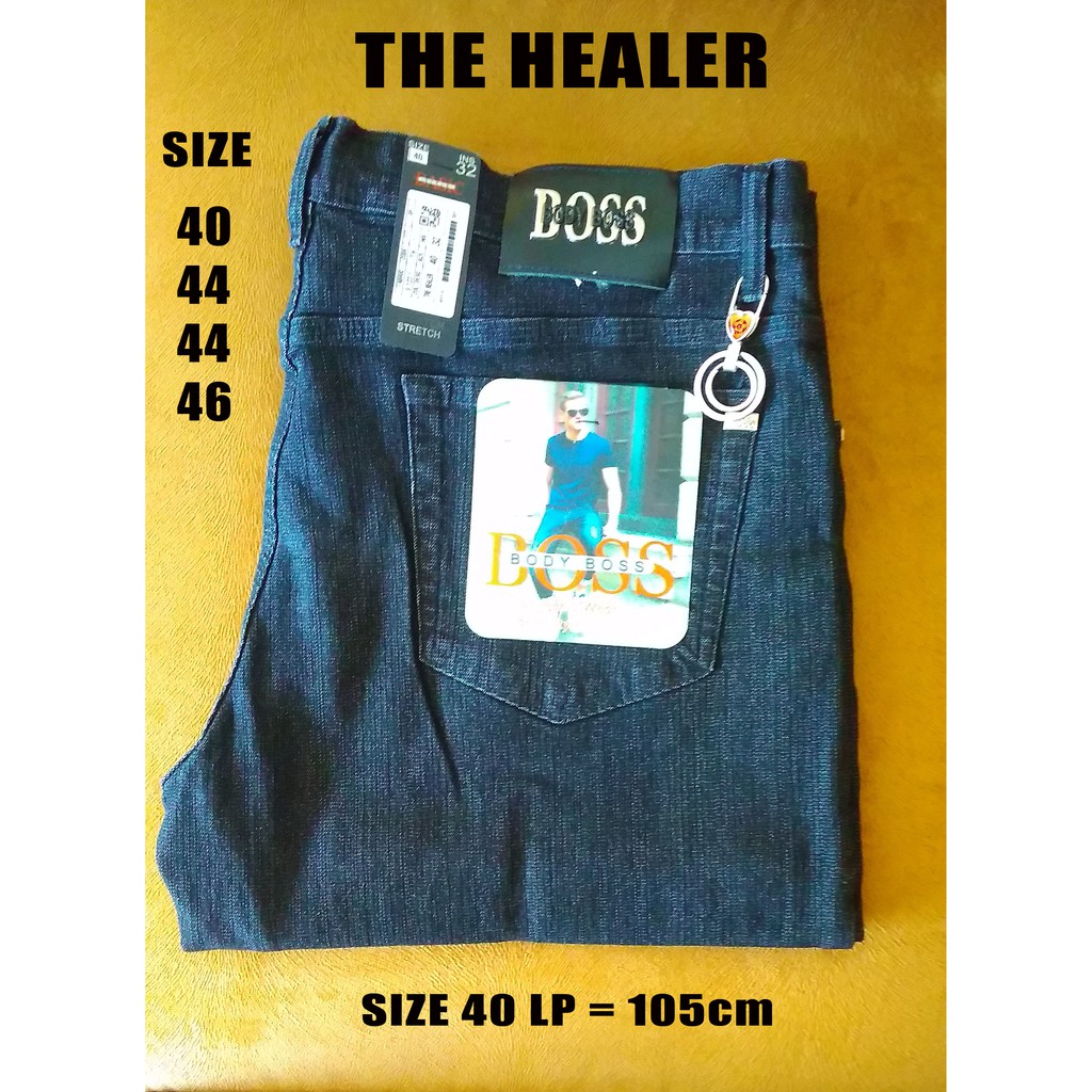 Celana Jean's BOSS Big Size Original "The Healer"