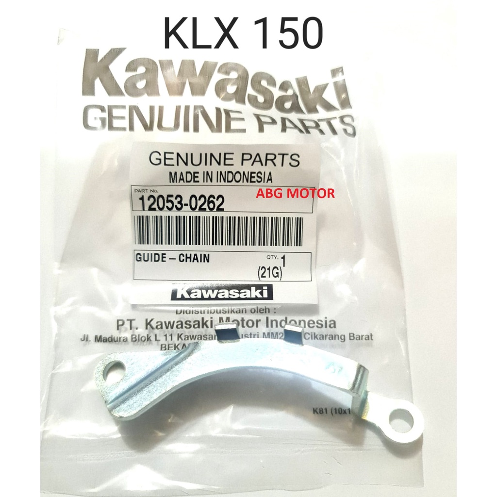 Jual Plat Cover Tutup Gear Gigi Tarik Depan Klx Original Shopee