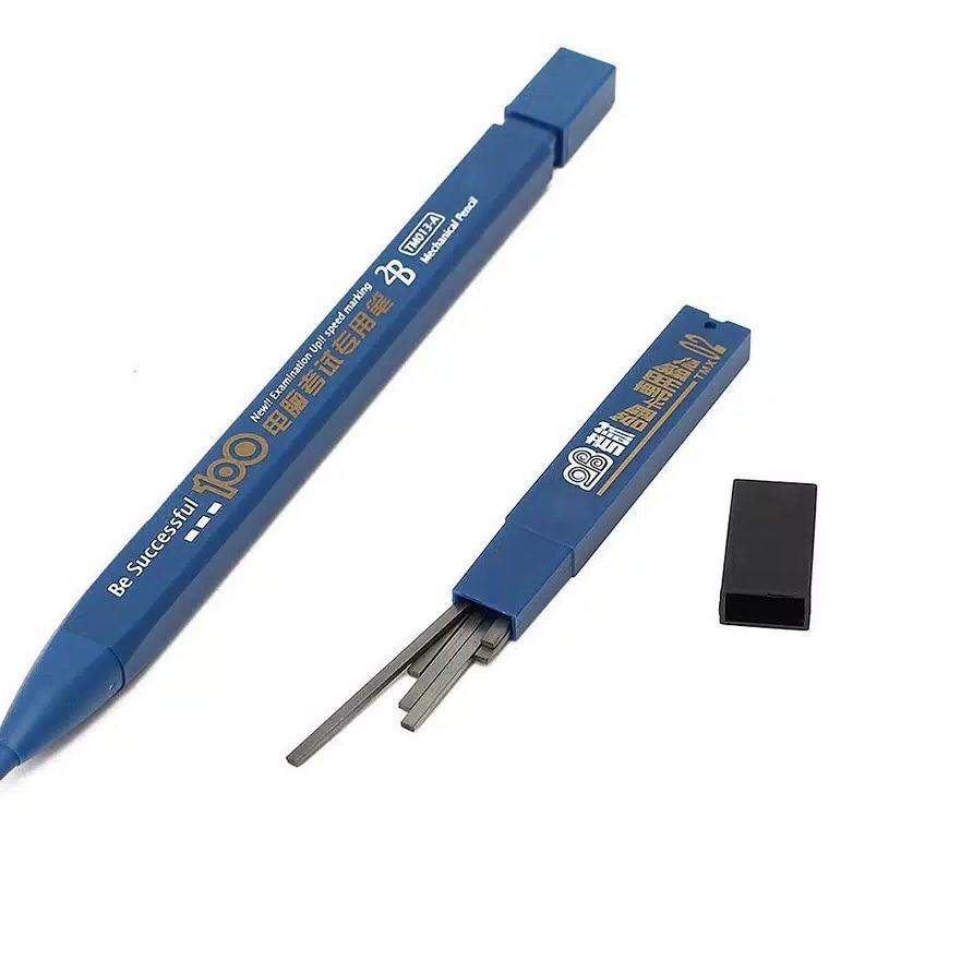 

[KODE 0SBUZ] Pensil Khot/Pensil Khat/Pensil Kaligrafi 2B mekanik/pensil mekanik 2B