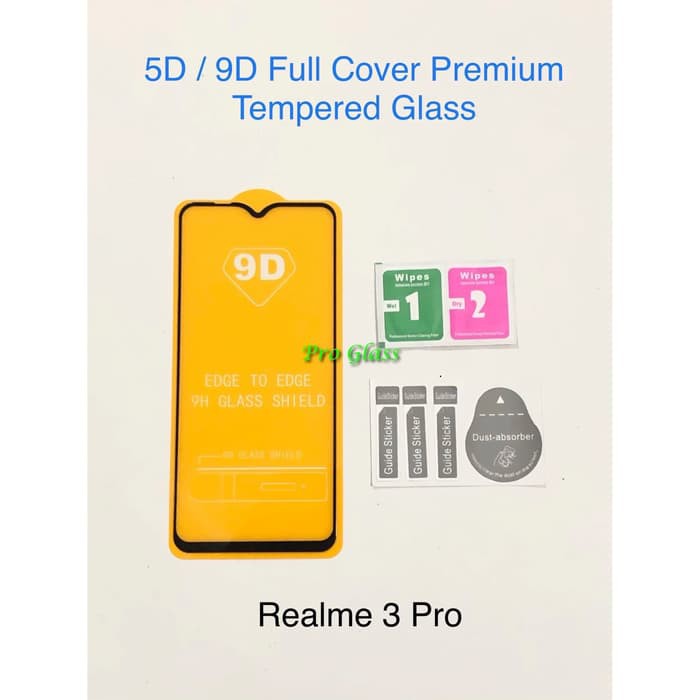 Realme 3 PRO 5D 9D Full Cover Magic Glass Premium Tempered Glass