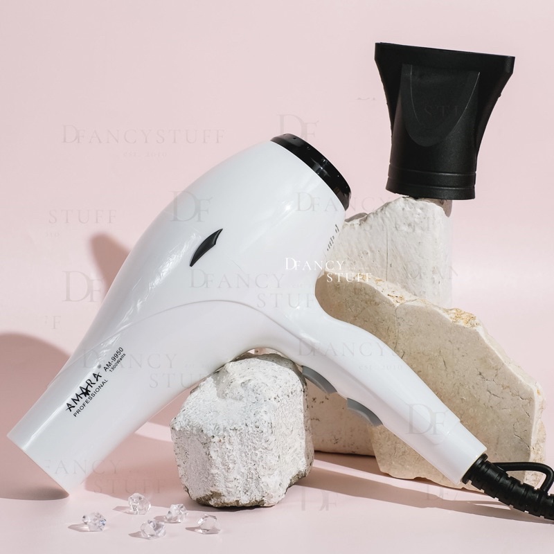 Hair Dryer Amara White 1300watt - Pengering Rambut