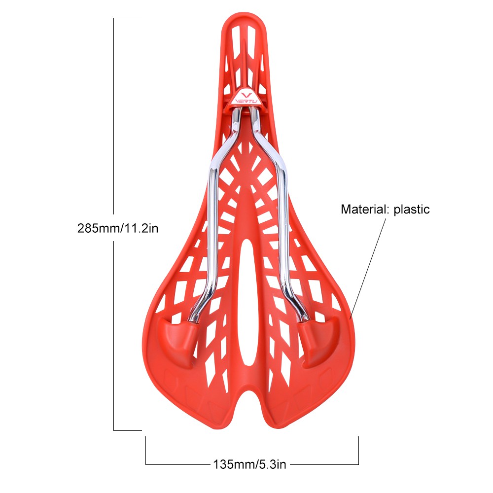 YGRETTE - Jok Sadel Sepeda Bike Saddle Ergonomics Hollow Ultralight Spider Ringan Aero Fixie Balap