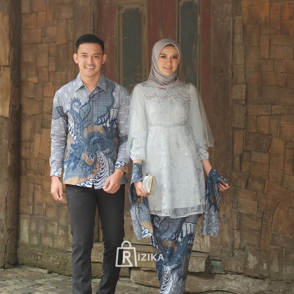 Kebaya Couple Modern Kebaya Wisuda Lamaran Baju Tunangan Batik Brukat Terbaru Baju Couple Pasangan Kondangan Terbaru 2022