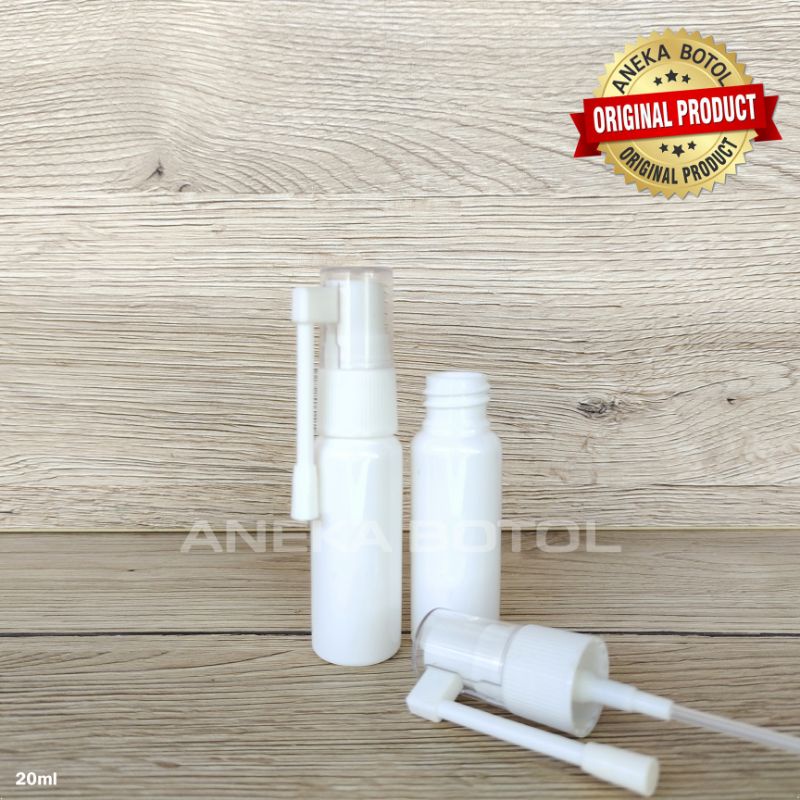 BOTOL PET 20 ML DOVE SPRAY NASAL / NOZZLE HIDUNG ANEKA BOTOL KOSONG MURAH