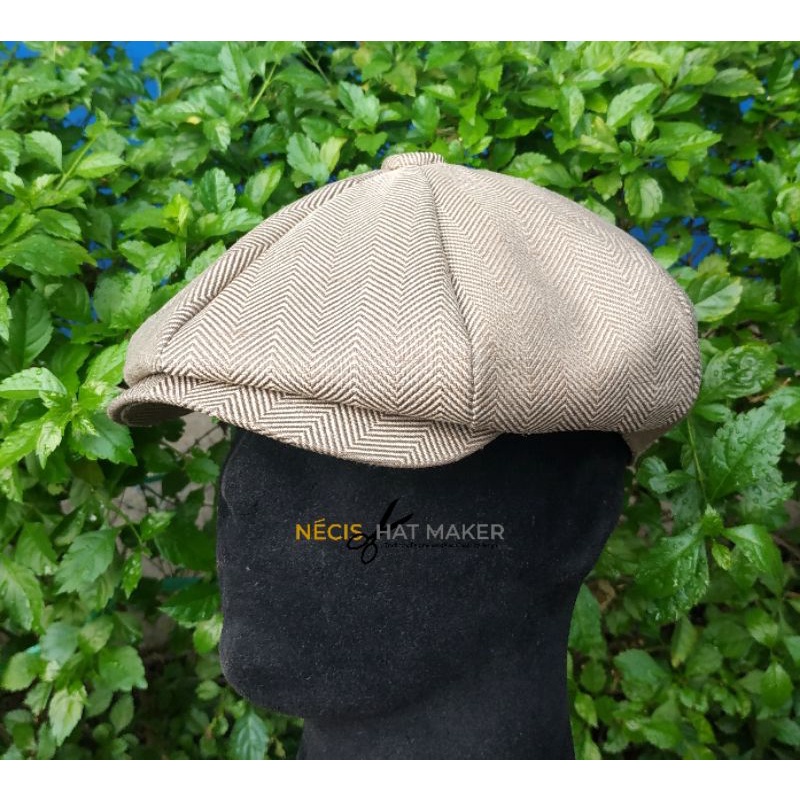 Topi Newsboy / Newsboy Cap Premium