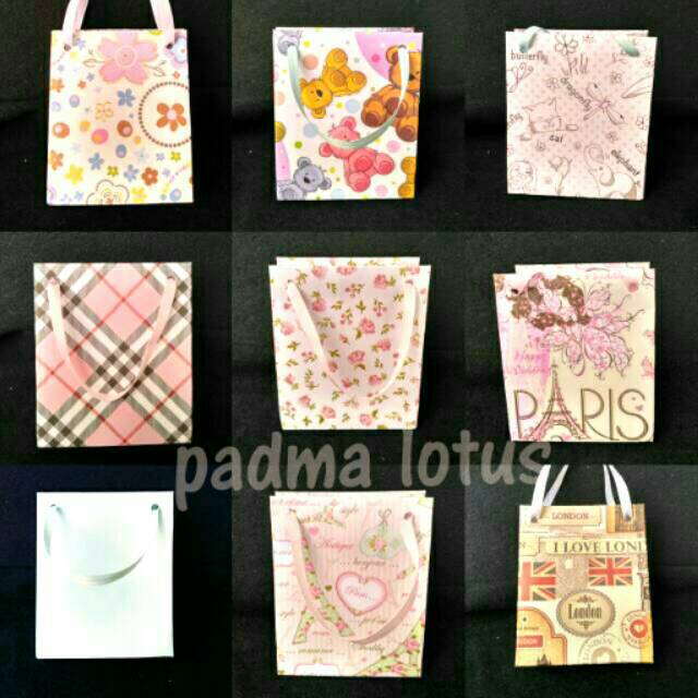 Paper Bag MINI ketebalan 80gsm godie bagg