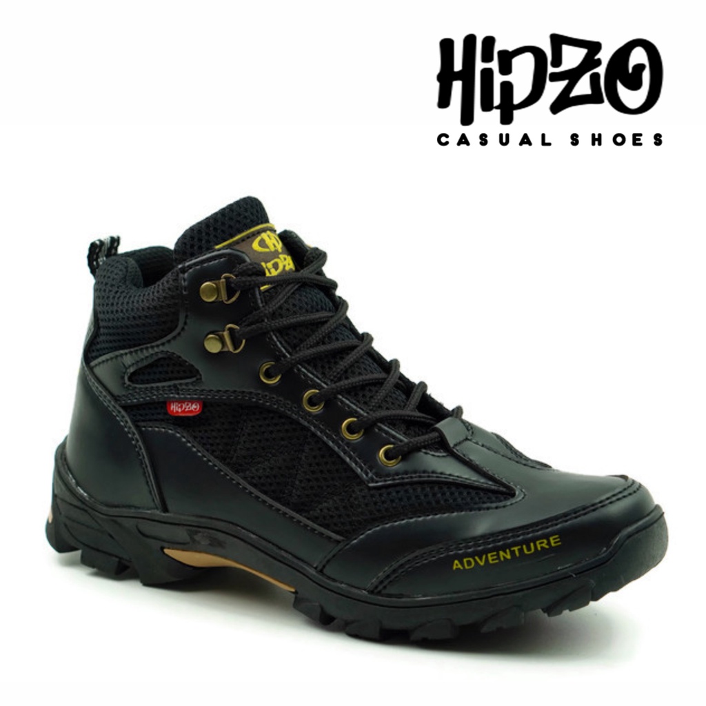 Sepatu Pria Original 100% Hipzo M 032 Pria boots Original Kasual Casual Boots kulit hiking Gunung-1