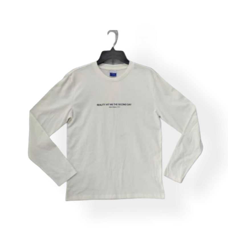 FRJ Jeans Crewneck Long Sleeve UNISEX Tshirt Tangan Panjang Kaos