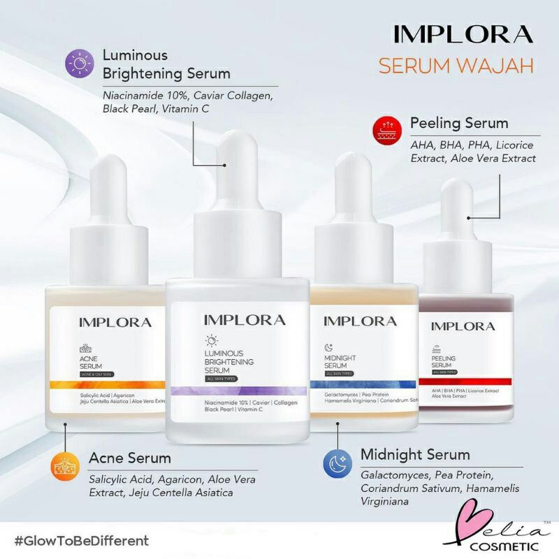 Serum Wajah Implora Original BPOM