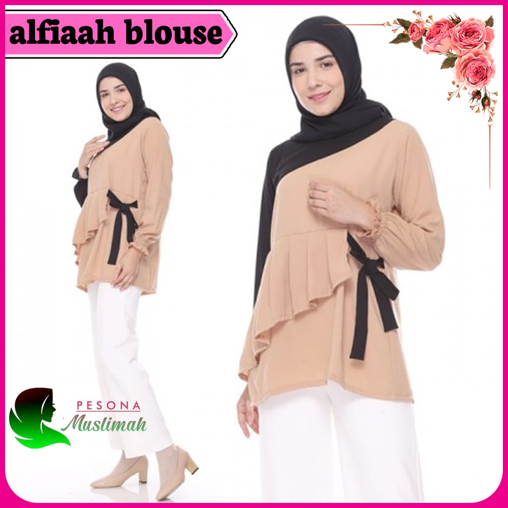 Baju Atasan Blouse Wanita Terbaru 2021 Alfiaah Blouse