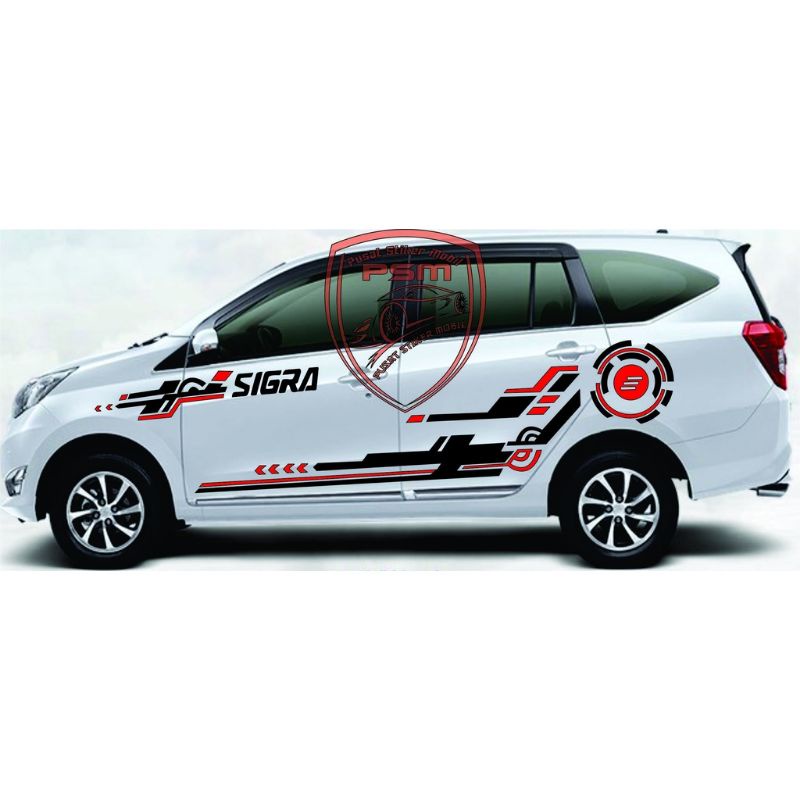 stiker mobil keren stiker mobil Sigra Ertiga calya avansa