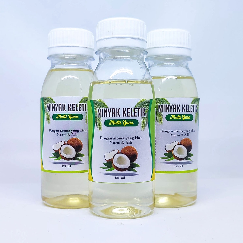 

Minyak Keletik - kelentik - kletik minyak kelapa asli tradisional serbaguna 125 ml