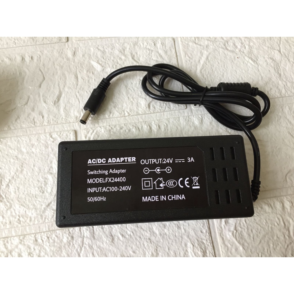 Jual AC/DC ADAPTER 24V 3A Model : FX24400 | Shopee Indonesia