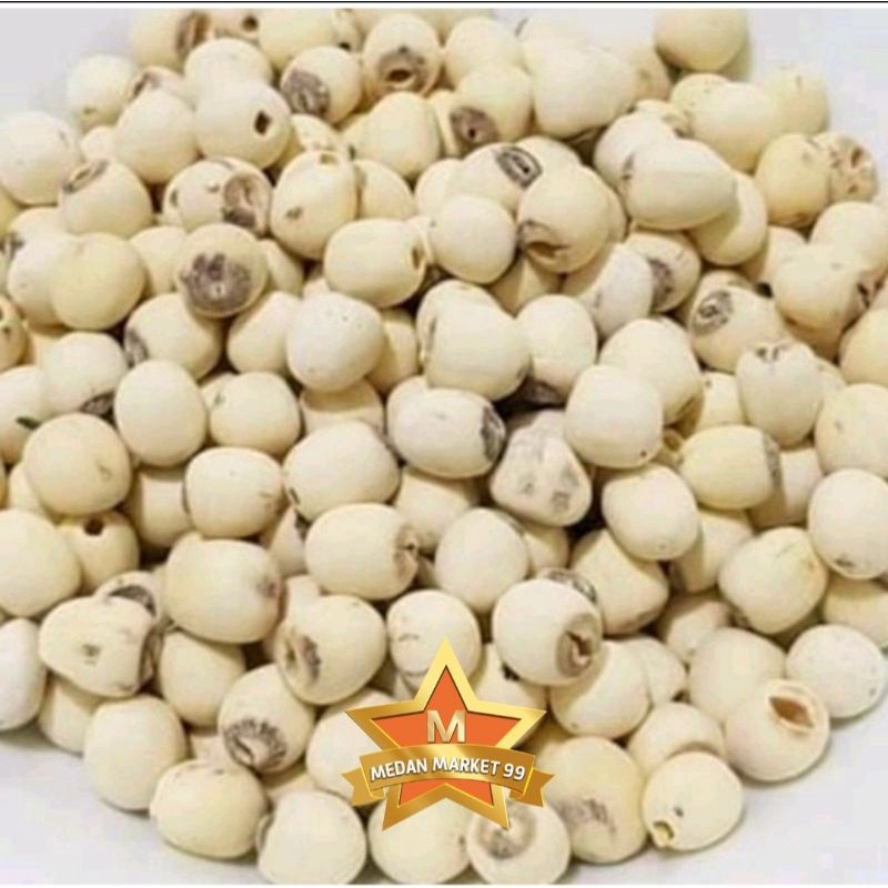 

BIJI TERATAI 1000gr | WHITE LOTUS SEED | LIENCI | LIAN ZHI | LIEN CI