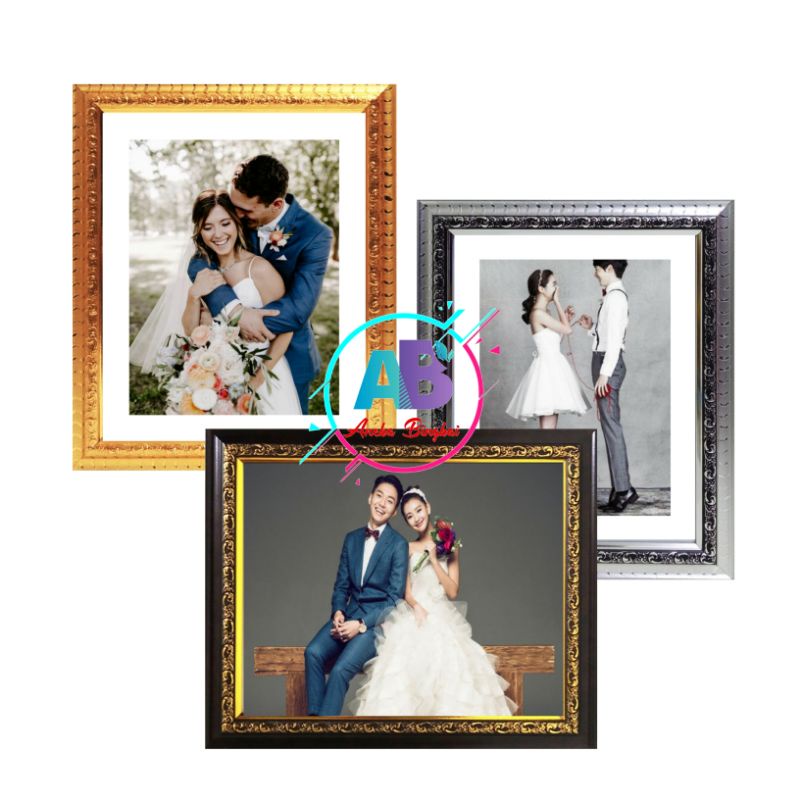 Frame Foto 12R / Bingkai Foto 12R / Pigura Foto 12R / 17R (30x40cm)