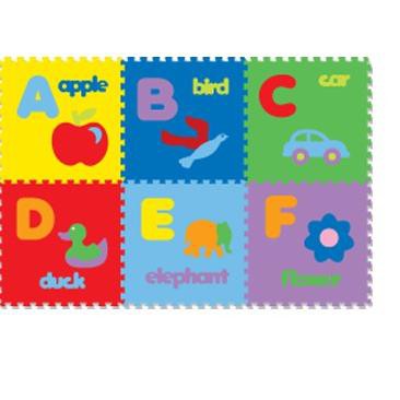 Menarik.. Matras Puzzle Evamat  Karpet  Alat Lantai  Huruf Abjad Gambar Murah