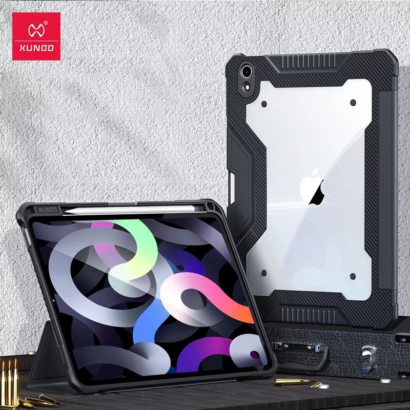 Xundd Smart Bumper Case iPad 8 2020 10.2&quot; /iPad 7 10.2 Smart Cover Transparan Belakang