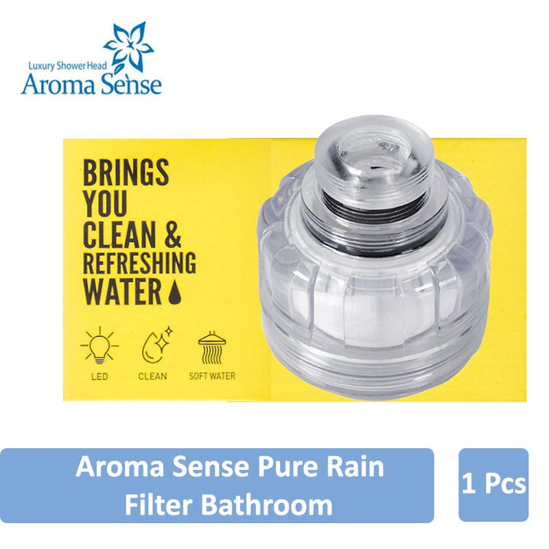 Aroma Sense Pure Rain Filter + Microfiber - Bathroom / Kepala Keran Shower