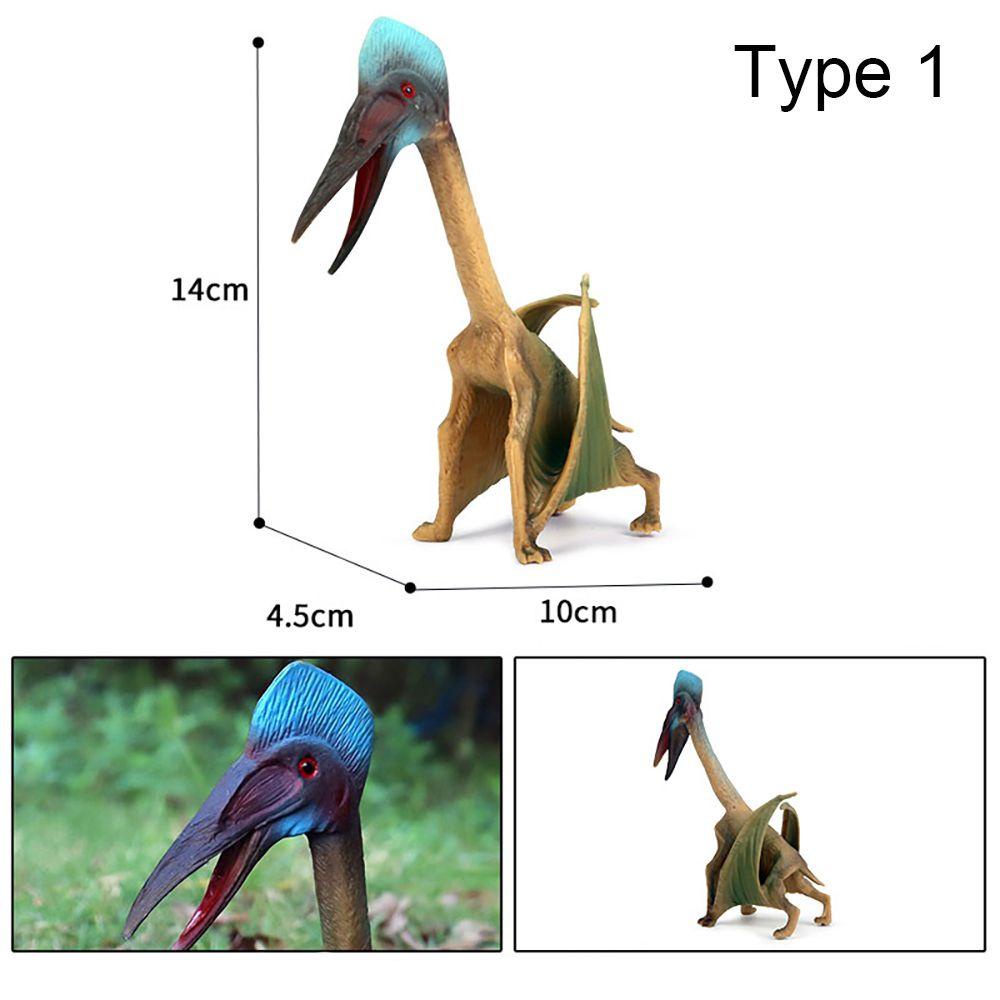 R-flower Mainan Edukasi Bentuk Pterosaurus Realistis Untuk Belajar Sains