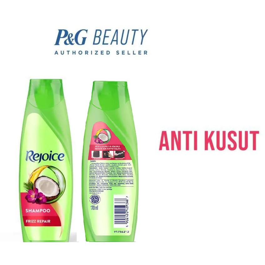 Rejoice Frizz Repair Shampoo Anti Rambut Kusut Rusak