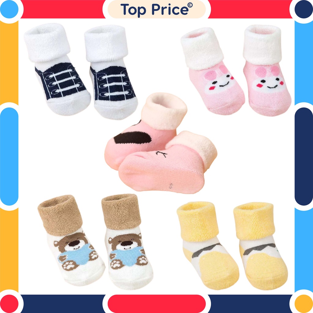 Kaos Kaki Bayi Anak Laki Laki Perempuan Import Bahan Berkualitas 1-5 tahun BB03