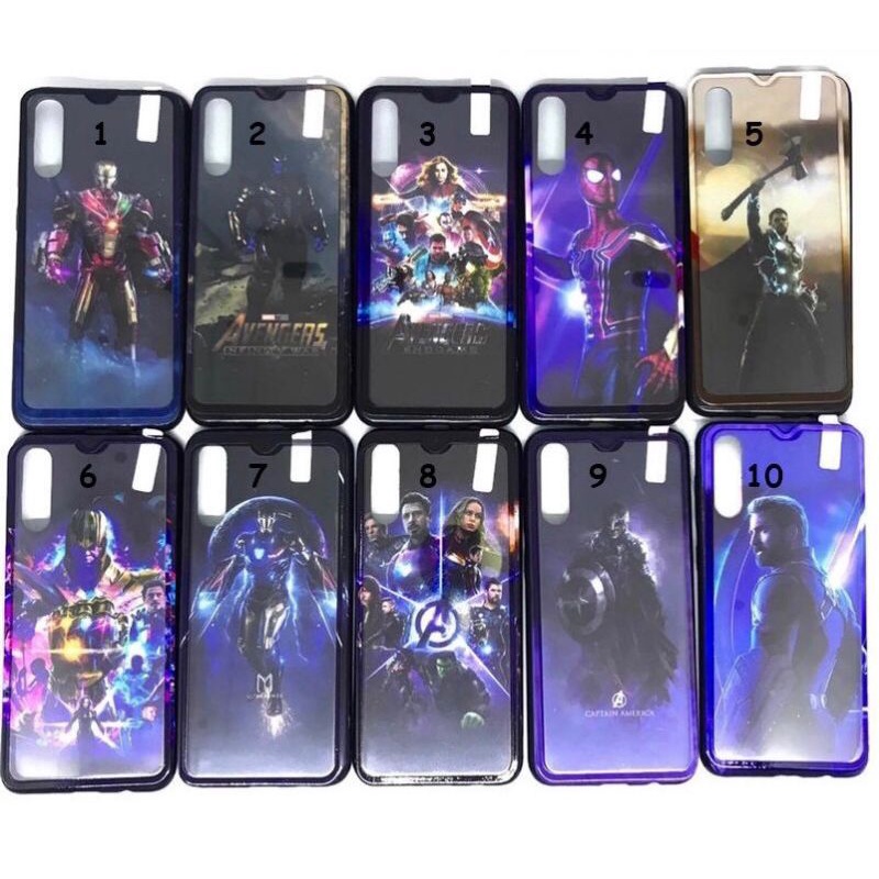 360 Jelly Glossy AVENGER'S Packing plastik Type Oppo/Vivo/Samsung/Xiaomi