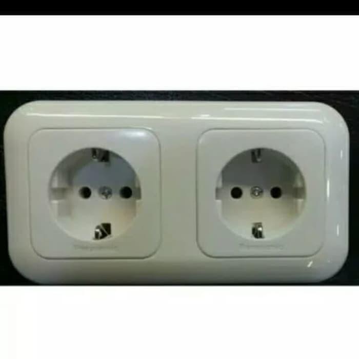 Stop Kontak 2 gang Panasonic