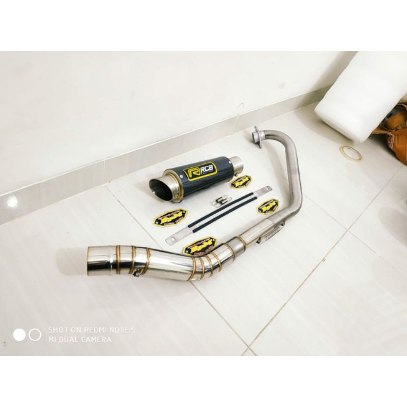 Knalpot RCB Vixion - R15 v3 - R15 v2 - Satria fu - Gsx - Cs one